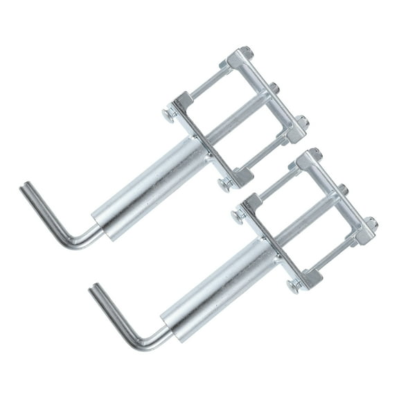 Unique Bargains 2pcs Quick Release Pull Pin for Wheel Landing Gear Standard 3/8" Dia Pin Silver Tone