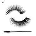 thumbnail image 2 of Travelwant 10Pairs Eyelashes Russian Strip Lashes Natural Fluffy Lashes Wispy Curly 15MM False Lashes 3D Effect Faux Mink Lashes, 2 of 2