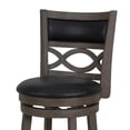 thumbnail image 4 of New Classic Furniture Manchester 24" Wood Counter Stool in Olive Gray/Black, 4 of 6