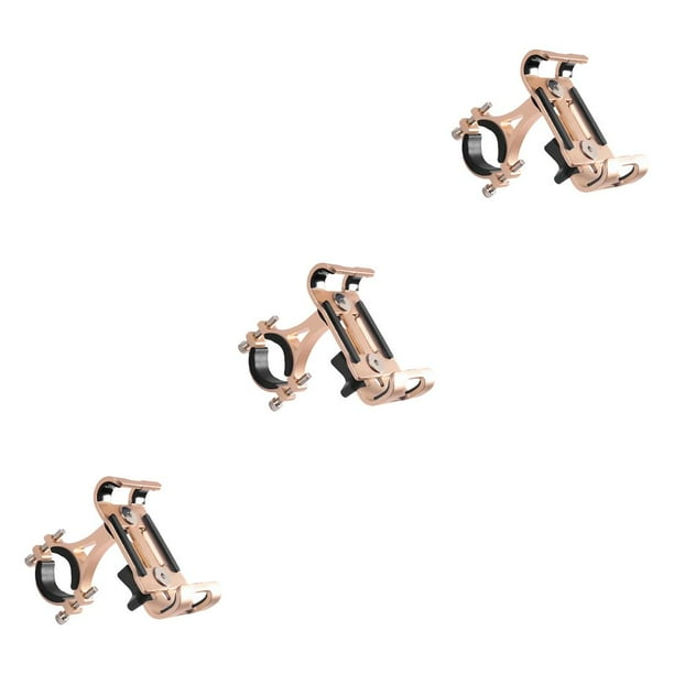 Soidarity Soporte para teléfono inteligente para bicicleta Soporte para motocicleta para oro giratorio de 360 grados Type1 NO1