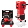 thumbnail image 1 of Enrutador de madera TEENO 650W compacto para carpintería con 12 bits, 1 of 7