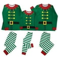 thumbnail image 1 of Family Matching Christmas Pajamas Set Cartoon Tops Pants Sleepwear, 1 of 6
