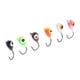 thumbnail image 5 of Cabezas de plantilla para pesca Jadeshay 6 piezas acero al carbono para pesca en hielo, 5 of 14