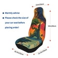 thumbnail image 6 of Haiem Abstract Tree Castle Printed Car Seat Covers Set of 2, Universal Fit Car Seat Covers,Protective Seat Covers,Comfortable Car Seat Covers, Easy Installation Seat Covers, 6 of 9
