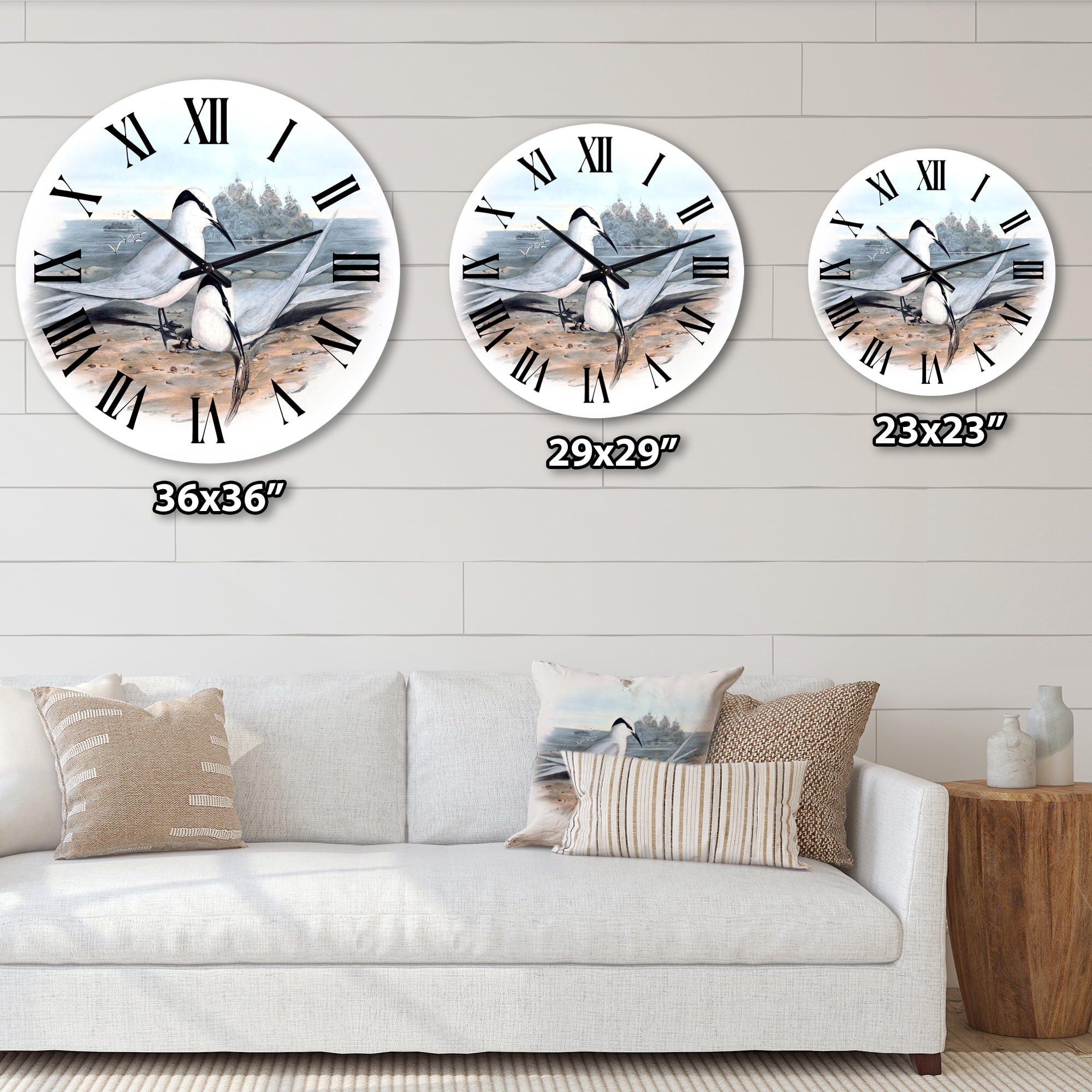 Designart 1 in Traditional Wall Clock