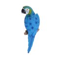 thumbnail image 2 of Estatua de loro grande de resina de imitación de animales de 20 estilos para colgar en el césped 31cm Look Left Blue, 2 of 9