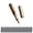 Black Wood Grain, variant on Portable Fountain Pen Wooden Body Brass Cap Small Journal Writer Tool with 20 Cartridges for Daily Notes Travel Backup