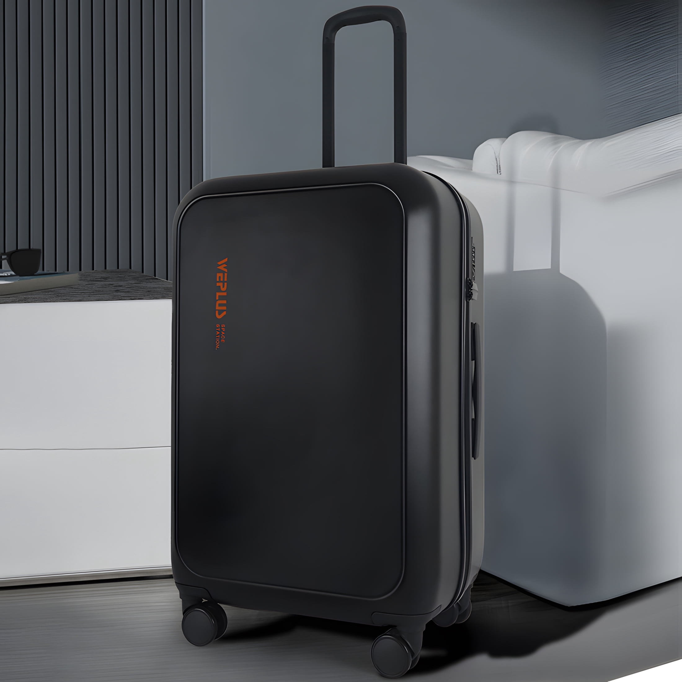 WEPLUS Luggage Sets 5 Piece(20",26" ),Hardside Carry-On Luggage, Hardshell Suitcase With Wheels, With Scratch-Resistant Surface, Four Multi-directional Wheels