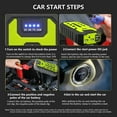 thumbnail image 4 of Mignova 28000mAh 12V Car Jump Starter Portable Power Bank Battery Booster Charger (Yellow), 4 of 9