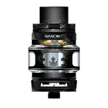 Glowing Skeleton - Skin Decal Vinyl Wrap for Smok TFV12 Prince Tank Vape Kit skins stickers cover/ golden Skull, glowing skeleton