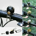 thumbnail image 3 of NIBOLOG Retro Copper Bicycle Cycling Bell Alarm Handlebar Rings Horn Bike Accessories, 3 of 6