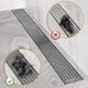 thumbnail image 3 of Colador de Cocina Alcantarillado TapóN de DesagüE Pegatinas de para BañO Filtro de Drenaje de Piso de Ducha Desechable 70 mm X 10 M, 3 of 5