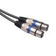 thumbnail image 3 of Methold 1 .5m Dual RCA a XLR Cable 2 XLR a 2 RCA Adaptador de enchufe Cable de extensión de audio estéreo HIFI Type4 NO4, 3 of 6