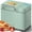 Kelly Green Stainless Steel, variant on 20-in-1 White Stainless Steel Bread Maker with Custom Program, 2.2lb Capacity