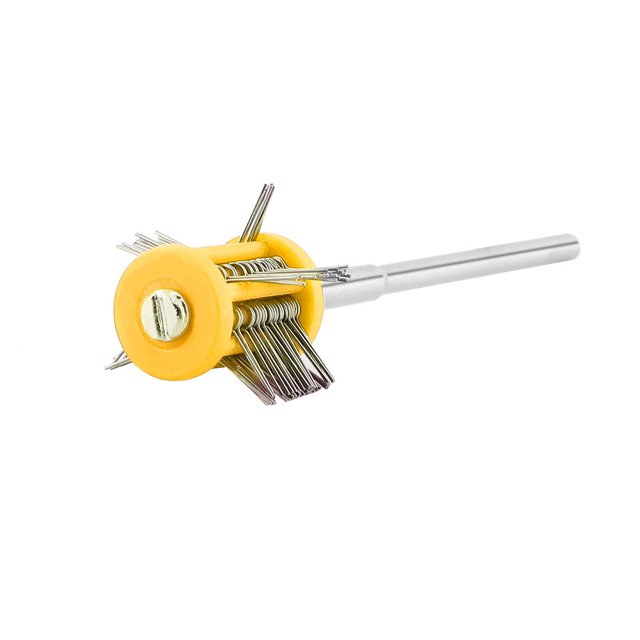 Herramienta para pulir joyas, 2 piezas de cepillos de pulido Pro-Texturning, herramienta de cepillo de alambre para joyería, cepillo para joyería, rendimiento confiable