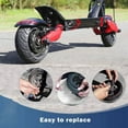 thumbnail image 4 of 2X 80/65-6 10X2.5 Inner Tube Replacement 10 Inch 255X80 Tire Tire with Elbow Valve Thickened Widened, 4 of 6
