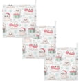 thumbnail image 7 of SKYSONIC Cute Baby Seal Baby Muslin Washcloths Face Towel, 3 PCS Christams Presents Burp Cloths Cotton Wipes Infant Wash Cloth for Newborn Boys Girls 12"x12", 7 of 7