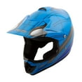 thumbnail image 4 of WOW Youth Kids BMX MX ATV Dirt Bike Motocross Helmet JOYCLS Spider Blue, 4 of 6