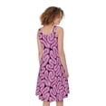 thumbnail image 2 of Halloween Brain Print Sleeveless Knee Length Dress, Halloween Decorative Fashion Summer Maxi Dress For Women, 2 of 4