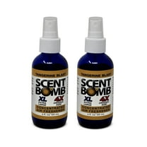 Scent Bomb Tangerine Blast  Air Freshener 4 oz Spray 2-Pack, Long-Lasting Odor Eliminator for Home & Car, Effective Deodorizer Spray for Kitchen, Bathroom, Fresh Room Spray & Smell Neutralizer