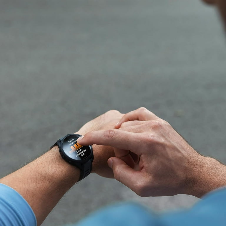 GARMIN Forerunner 165 ブラック Amazon.com: Garmin Forerunner 165 GPS Running Smartwatch