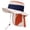 Orange, variant on Xfvqtps Kids Sun Hat with Neck Flap Boys Girls Summer Hat Adjustable Strap Wide Brim Mesh Breathable Beach Sun Protection Bucket Hat