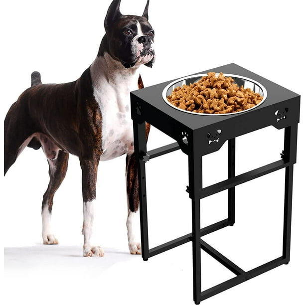 Raised Dog Bowl for Large Dogs Elevated Dog Bowls with 4 Litre Extra