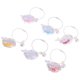 thumbnail image 1 of BEADCEST 6Ud Llavero De Kawaii En Acrílico Colores Variados Para De Llaves Y, 1 of 8