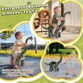 thumbnail image 3 of Paseo de dinosaurios en un coche de juguete Twinkoo, braquiosaurio realista para niños, 3 of 9