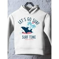 thumbnail image 3 of Surfing Time Shark Hoodie Toddler -Image by Shutterstock,  2 Toddler, 3 of 4