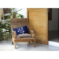 thumbnail image 3 of Simply Daisy, 14" x 20" Shooting Stars Royal Blue Decorative Hanukkah Outdoor Pillow, 3 of 3