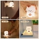thumbnail image 3 of Bear Lights for Bedroom, Gifts for the Rechargeable Touch Lamp is 3 Levels Brightness, Food Grade Silicone Squishy Lamp, 3 of 5