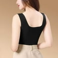 thumbnail image 4 of Ailaofu Women's Square Neck Lined Tank Tops Cute Summer Tops Slim Fit Basic Sleeveless Shirts, 4 of 7