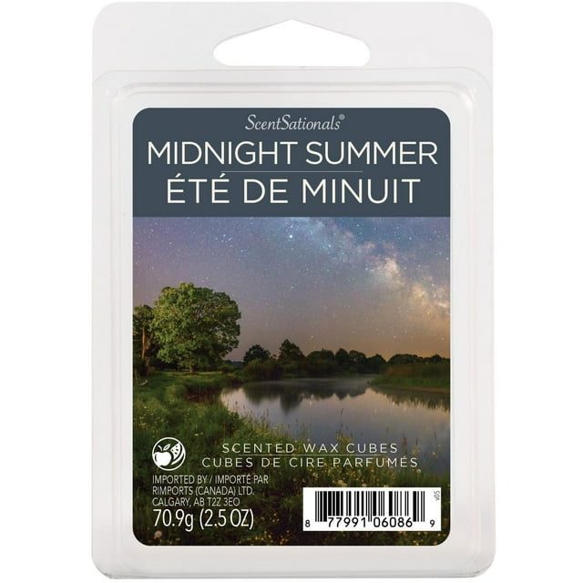 Cubes de cire parfumée ScentSationals - Été de minuit
