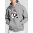 thumbnail image 4 of The Nightmare Before Christmas Mens Jack Skellington Hoodie, 4 of 4