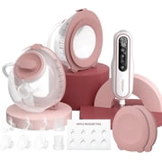 Momcozy Breast Pump V2 Pro Hospital-Grade, Upgraded Electric Wearable Breast Pump, 24mm