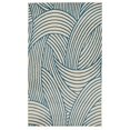 thumbnail image 1 of Capri Binya Bone & Blue 4' 3" x 7' 3" Area Rug, 1 of 6