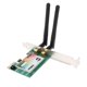 thumbnail image 1 of Tarjeta de Red 2.4G con Adaptador de 150 / S con 2 Antenas para PC Portátil Sunnimix Adaptador inalámbrico Wifi, 1 of 8