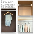 thumbnail image 5 of 2 Pcs Tension Rods Closet Bars Closet Rod Closet Hanging Rods Closet Rods No Drilling, 5 of 5