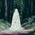 thumbnail image 5 of Honeii Different Breeds of Dogs Print Poncho Cape, Cloak Coat, Snuggly Hooded Wearable Blanket, Hooded Cape For Teenagers,Halloween Costumes-Large, 5 of 7