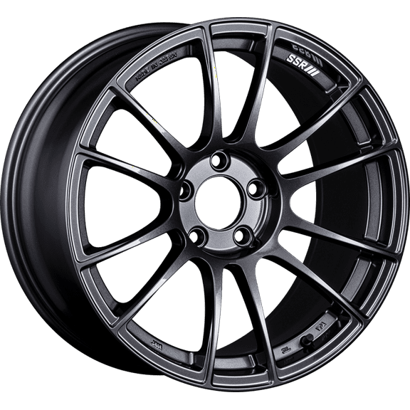 SSR GTX04 19x9.5 5x114.3 38mm Offset Dark Gunmetal Wheel