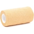 thumbnail image 2 of Woeilo 12 Rolls Self Adherent Bandage Wraps, 4 Inch x 5 Yards Cohesive Vet Tape for First Aid (Tan), 2 of 5