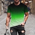 thumbnail image 6 of Mens Big and Tall T-Shirts, Short Sleeve Shirts for Men Summer Fashion Loose Fit Ombre Tie Dye Crewneck Tees, 6 of 6