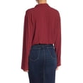 thumbnail image 2 of Free People Womens Elsa Bodysuit Jumpsuit, Red, Medium, 2 of 4
