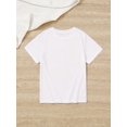 thumbnail image 3 of Camiseta informal de manga corta con estampado de comida deliciosa para niñas, cuello redondo, ideal para actividades al aire libre y actividades deportivas diarias. Diseño alegre | Ajuste cómodo., 3 of 7