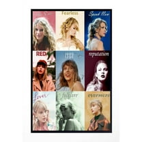 BINFA-Wall Art Music Prints Bedroom Decor 16" x 24"(40cmx60cm)&Swift Poster