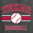 thumbnail image 6 of Wild Bobby City of Texas Baseball Fantasy Fan Sports Men's T-Shirt, Heather Black, 5X-Large, 6 of 6