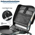 thumbnail image 4 of FORMRS Zipper Binder with Shoulder Strap 2-inch Ring 500 Sheet Capacity File Bag, Watercolor Mountatin, 4 of 5
