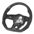 thumbnail image 3 of Oubit Steering Wheelfor,Carbon Fiber Steering Wheel Steering Wheel Modification Nappa Perforated Steering Wheel Multi-Functional, 3 of 9