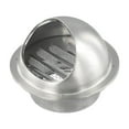 thumbnail image 1 of Grille Ronde de Sortie d'Air Extérieure en Acier Inoxydable, Couvercle d'Évent de Chauffage et de Refroidissement, 1 of 9